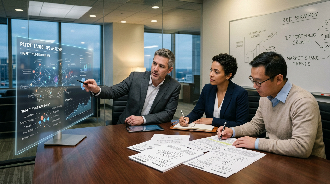 Patent Landscaping: Mapping the Competitive Field